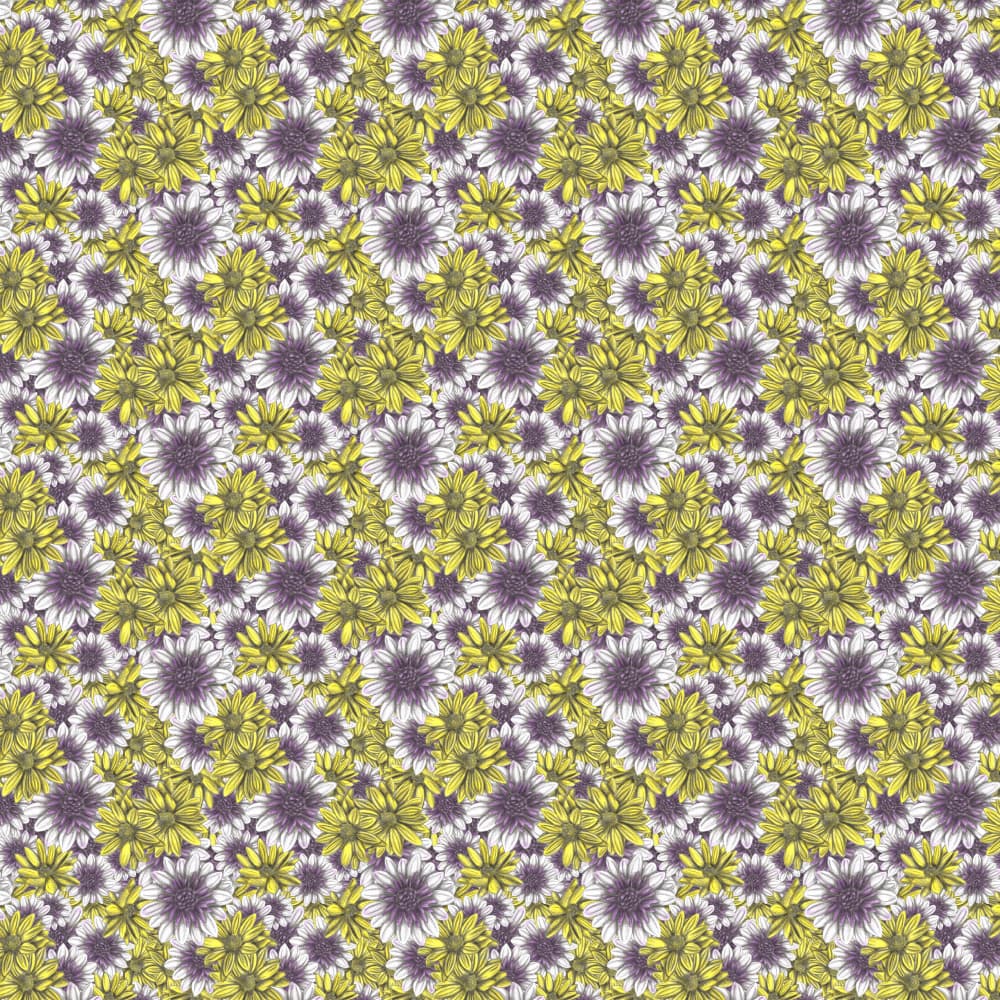 Vibrant Floral Pattern by Cecilia Battaini — canvas wall art