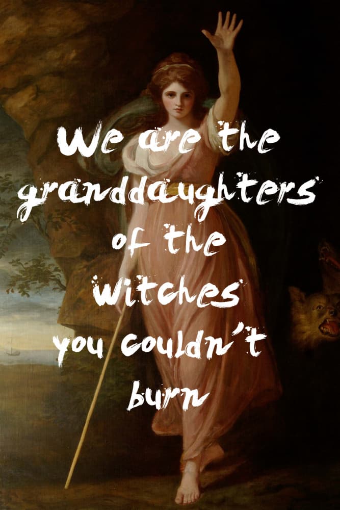 Granddaughters Of Witches by Talitha McQueen — canvas wall art