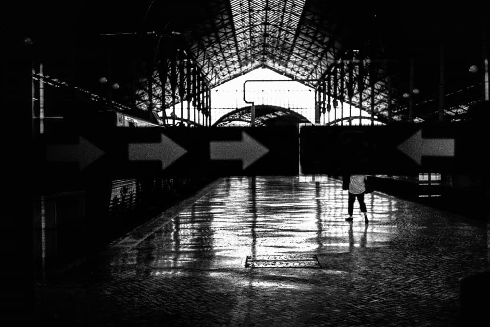 Grand Hall Solitude by Paulo Abrantes — canvas wall art
