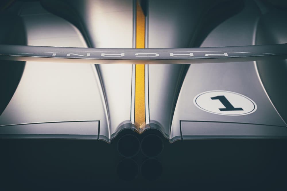 Performance Car Rear by Marco Tagliarino — canvas wall art