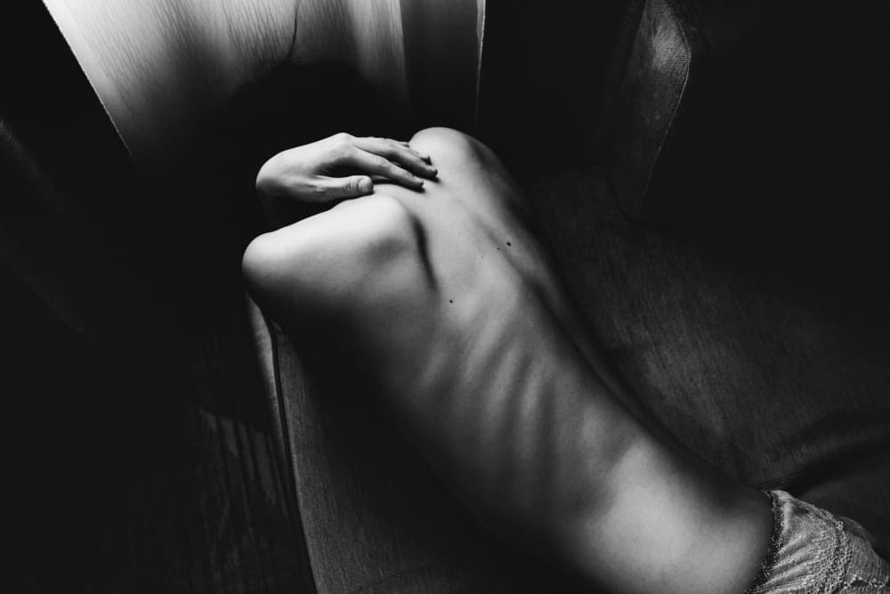 Delicate Woman's Back by Takaaki Ishikura — canvas wall art