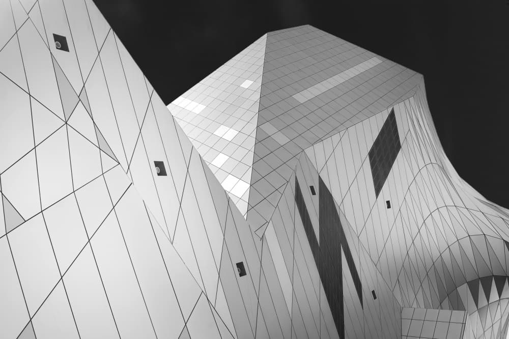Abstract Modern Architecture by Ariel Ariel — canvas wall art