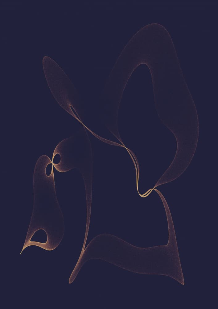 Fluid Golden Light by AV11 — canvas wall art