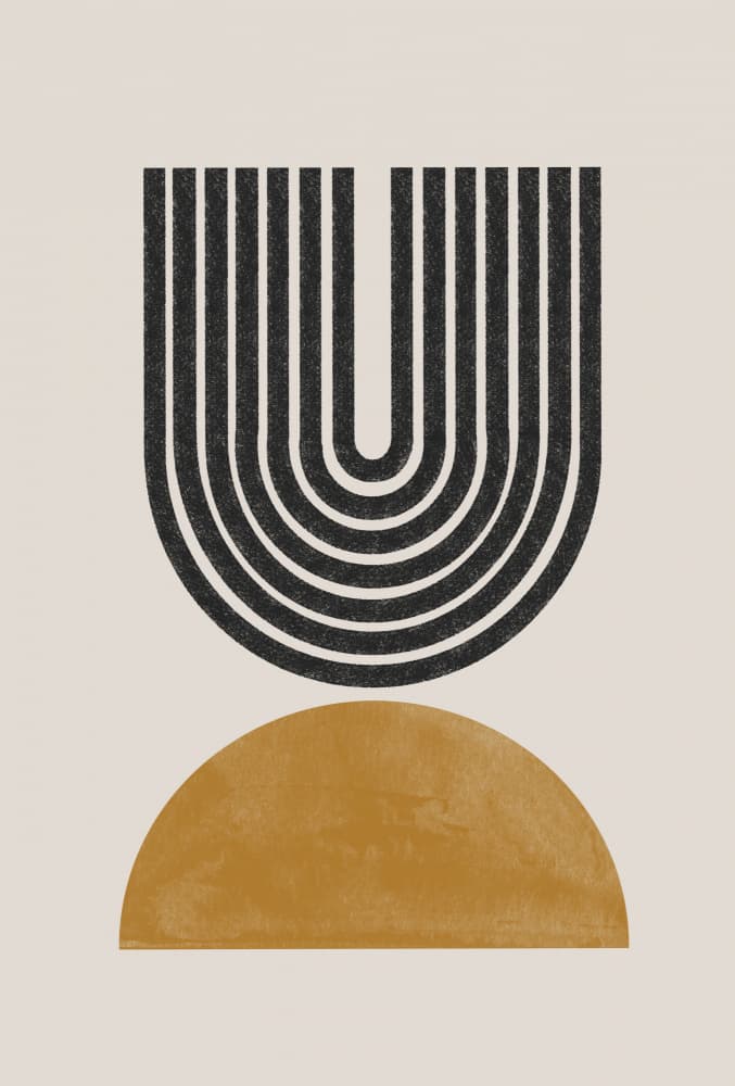 Golden Echoes by THE MIUUS STUDIO — canvas wall art