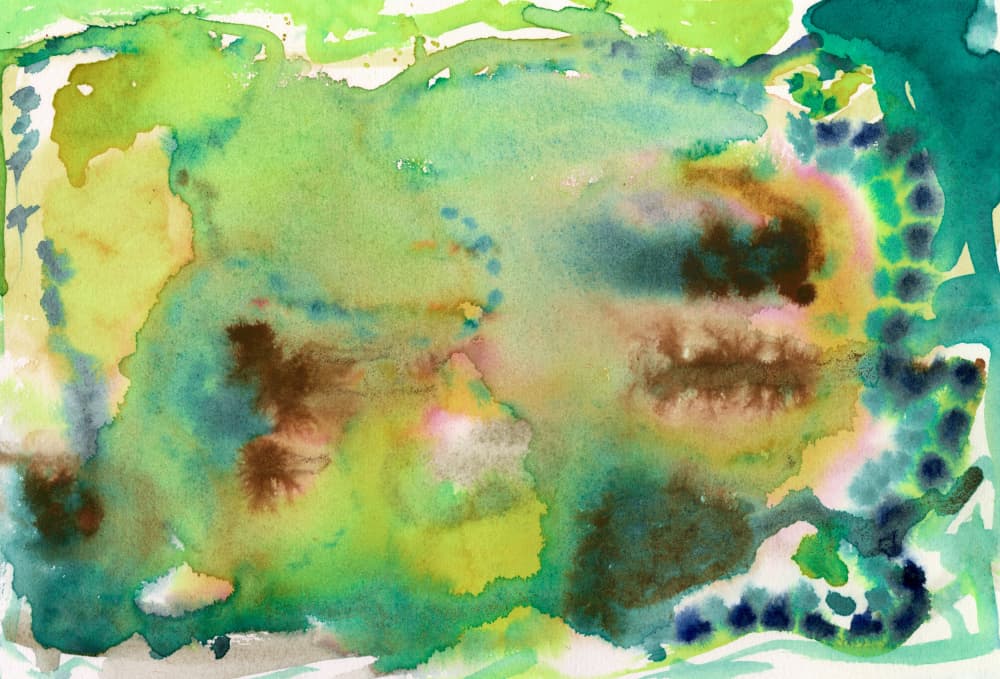 Fluid Earth Tones by Sharyn Bursic — canvas wall art