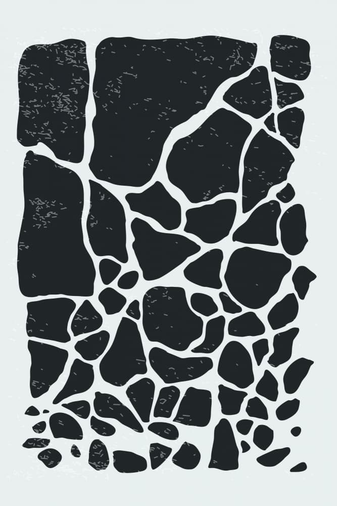 Distressed Organic Pattern by jay stanley — canvas wall art