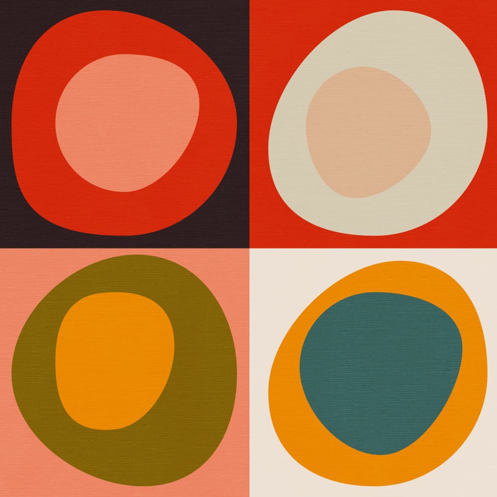 Bauhaus Modern Bold 2 by Ana Rut Bre — canvas wall art
