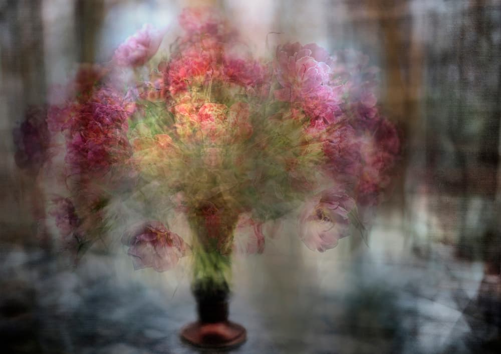 Dreamy Floral Impression by Katarina Holmström — canvas wall art