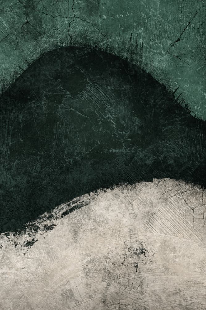 Serene Textured Mountains by Ema Paraschiv — canvas wall art