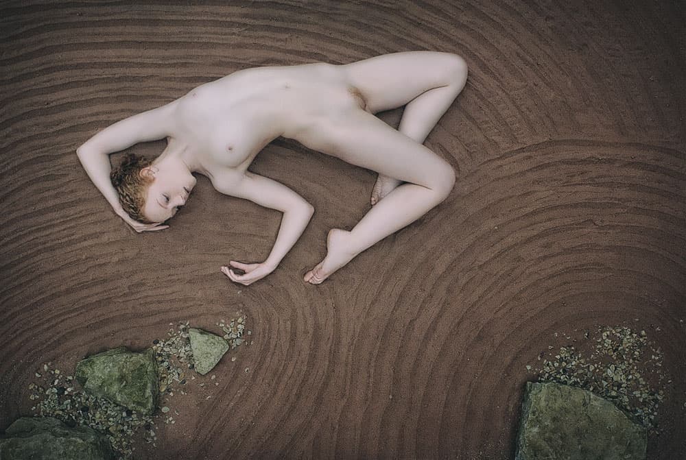Natural Nude Serenity by kenp — canvas wall art