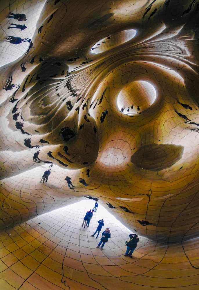 Mirrored Urban Curves by Andrew Beavis — canvas wall art