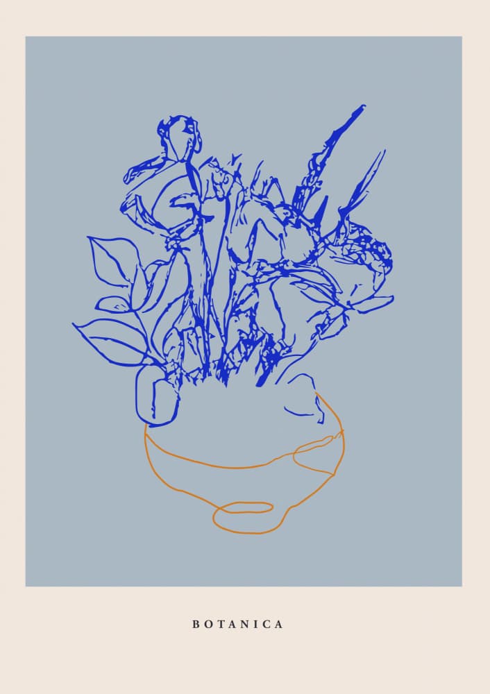 Botanicalineno37 by Treechild — canvas wall art