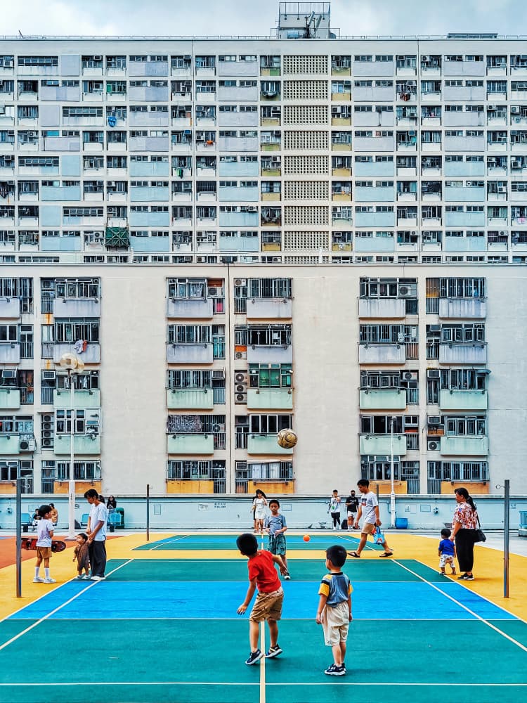Urban Playground Life by Tong Ho Chung Howard — canvas wall art