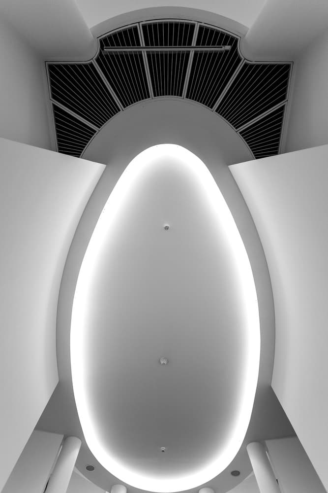 Modern Ceiling Glow by Rolf Endermann — canvas wall art