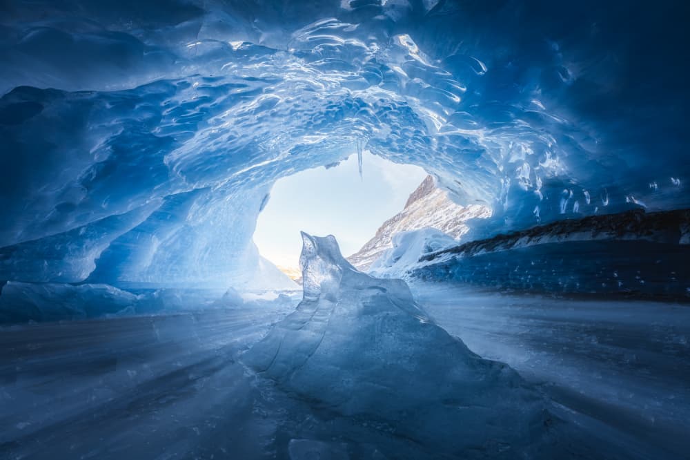 Ethereal Ice Grotto by Yongnan Li (李永男) — canvas wall art