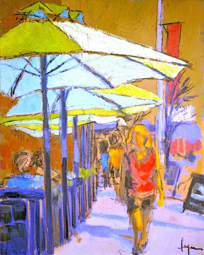City Scape by Dorothy Fagan — canvas wall art