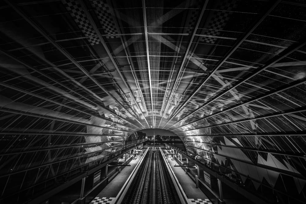 Modern Metro Perspective by Jürgen Muß — canvas wall art