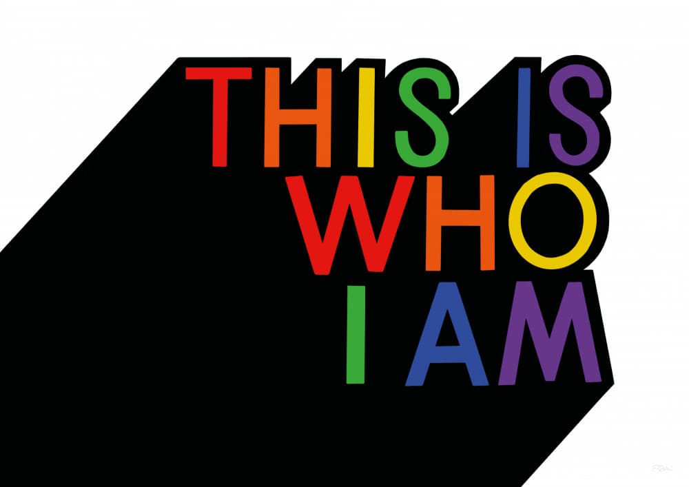 Colorful Self Affirmation by Sofie Björkgren-Näse — canvas wall art