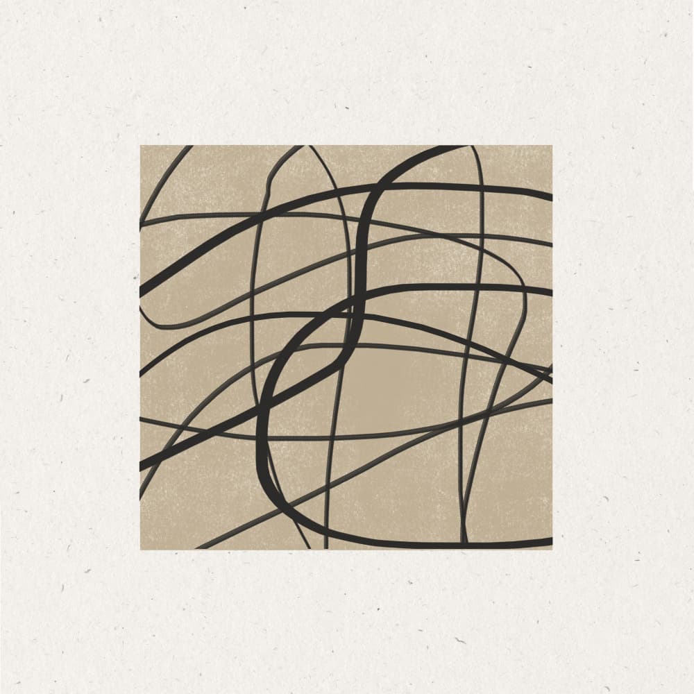 Tangled Paths by THE MIUUS STUDIO — canvas wall art
