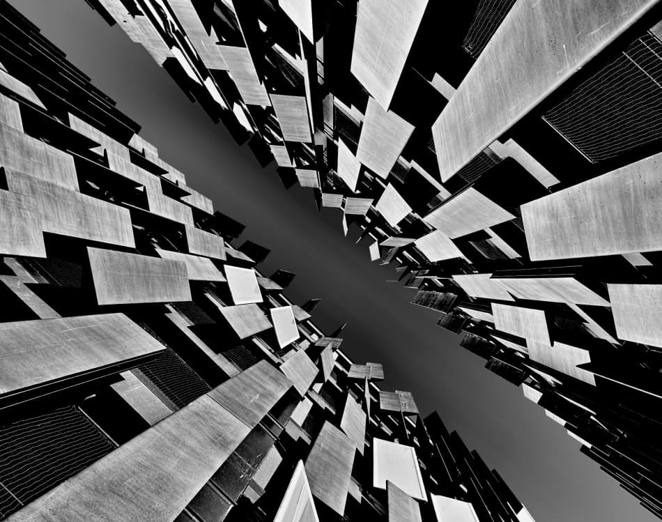 Modern Urban Geometry by Koji Tajima — canvas wall art