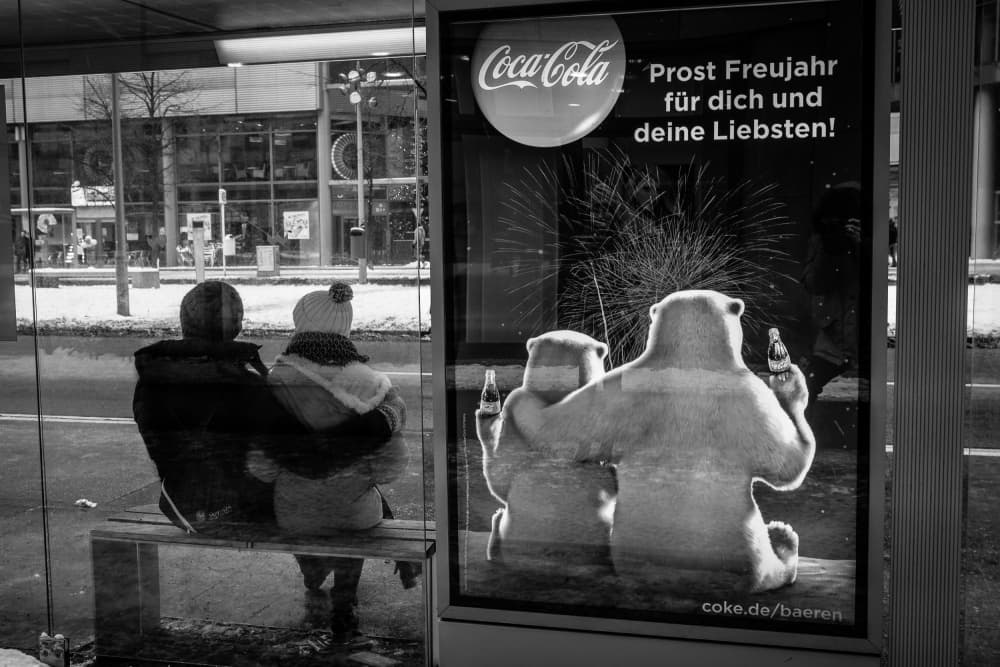 Warm Embrace Reflection by Oleg Dudko — canvas wall art