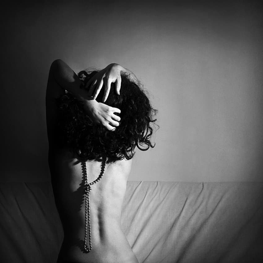 Intimate Feminine Form by Ileana Bosogea-Tudor — canvas wall art