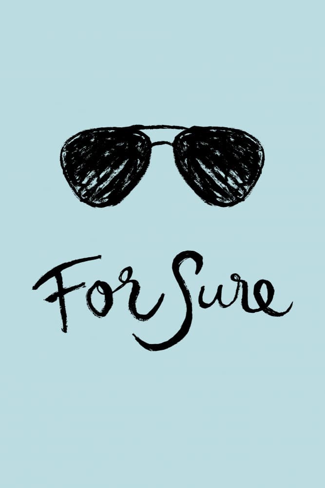 Sunglasses For Sure by Caroline Roberts — canvas wall art