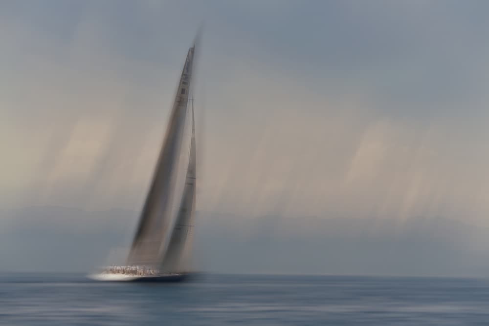 Sailing Speed Blur by Tamara Brnelić — canvas wall art