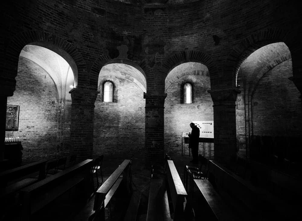 Solitary Worship Space by Flavio Bertazzi — canvas wall art