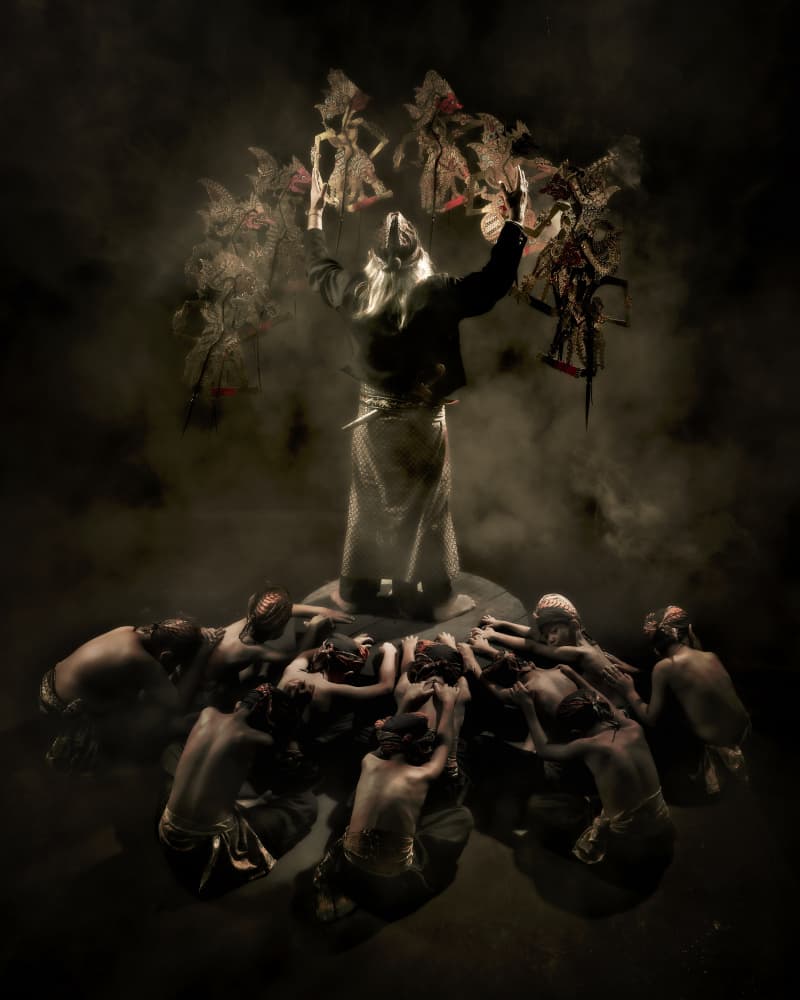 Mystical Puppet Ceremony by Gatot Herliyanto — canvas wall art