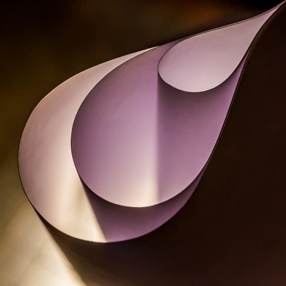 Abstract Paper Shapes by Joshua Raif — canvas wall art