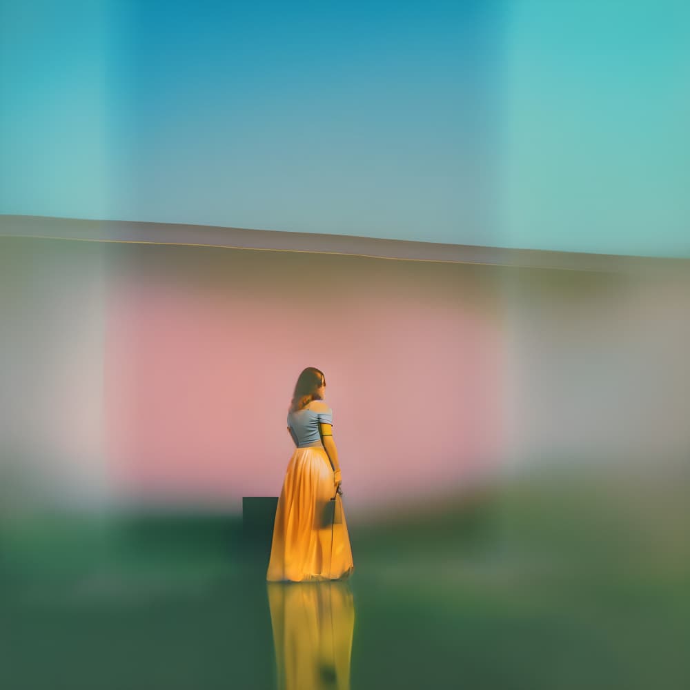 Colorful Dream Reflection by Cicero Spin — canvas wall art