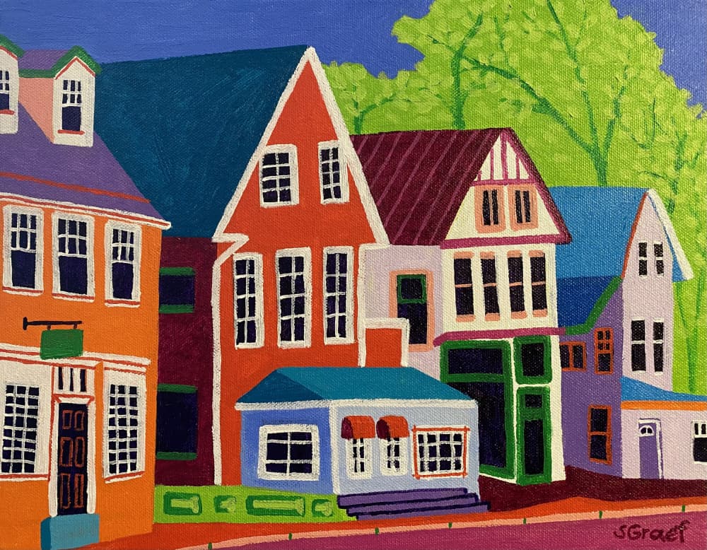 North Conway by Sue Graef — canvas wall art