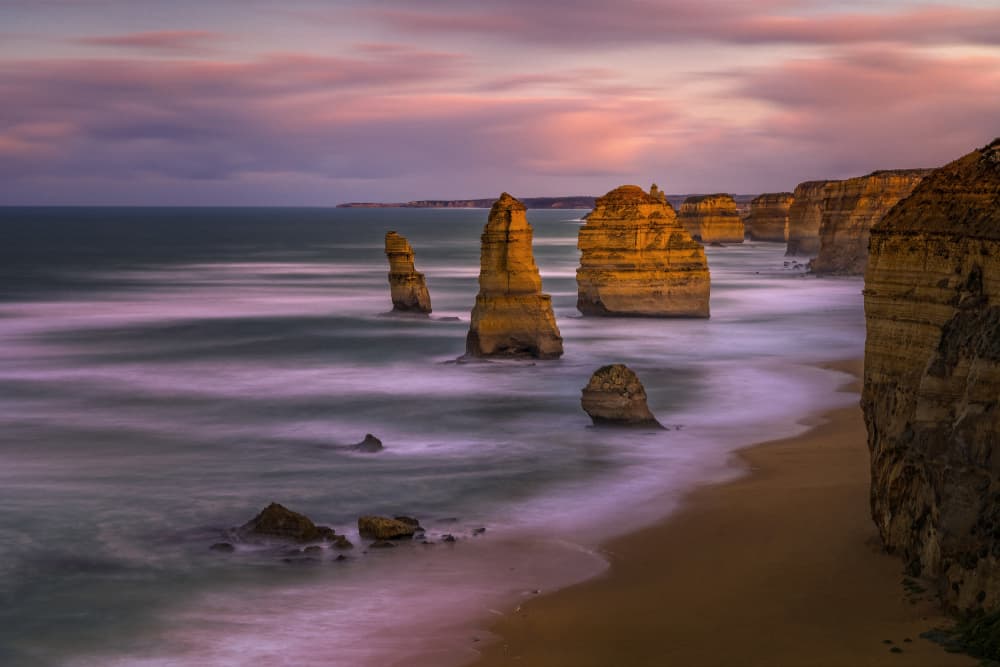 Twelve Apostles Sunset by Raimondo Restelli — canvas wall art
