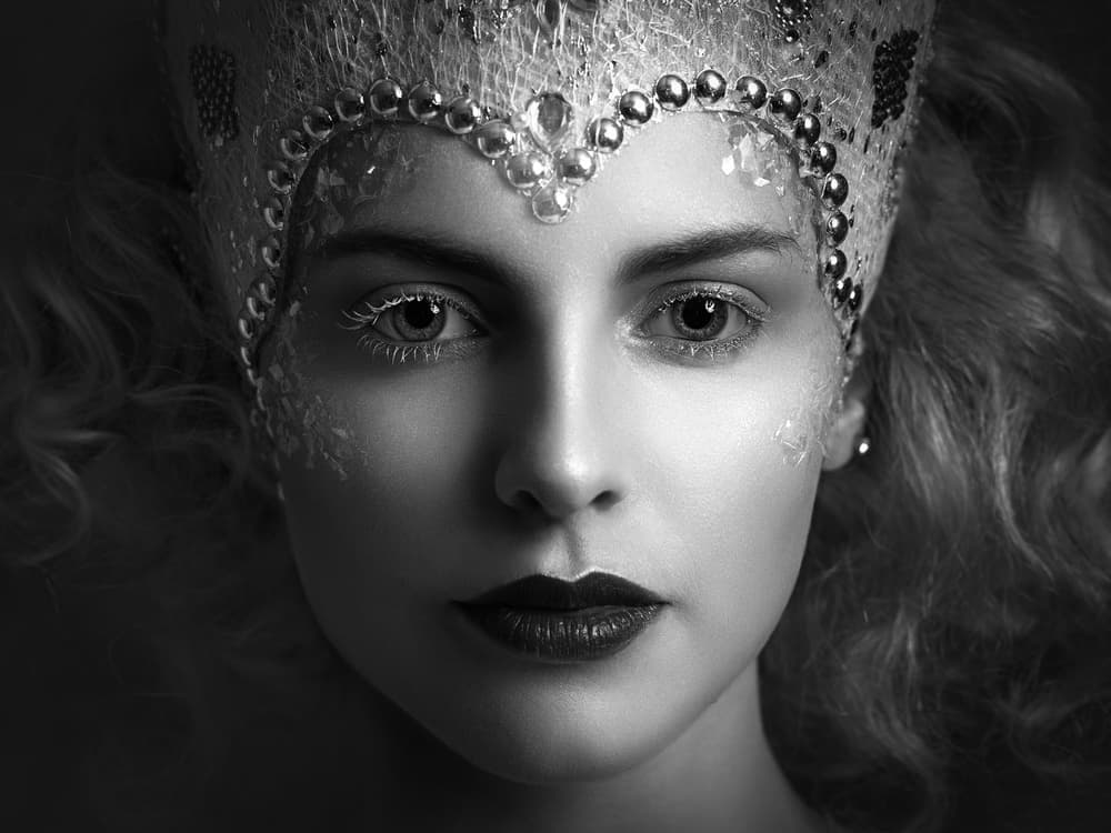 Ethereal Beauty Crowned by Luc Stalmans — canvas wall art