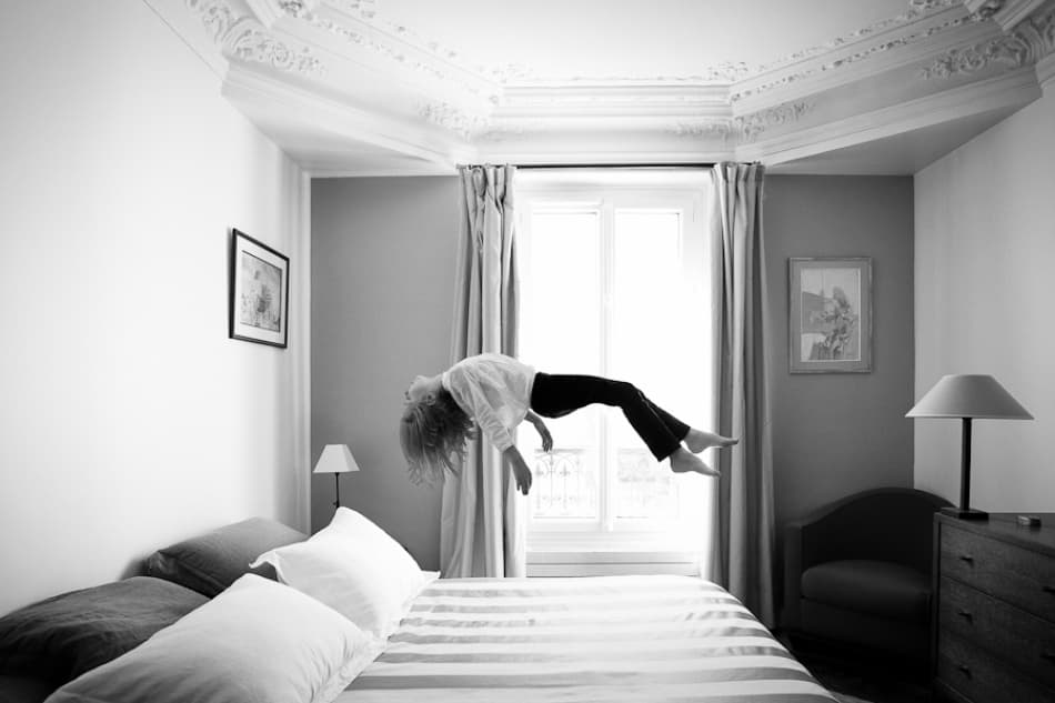 Levitating Woman Dream by Guillaume Vigoureux — canvas wall art