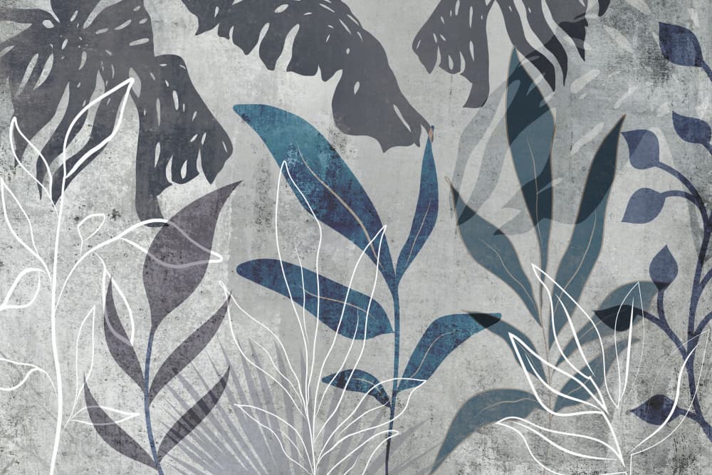 Modern Botanical Foliage by Andrea Haase — canvas wall art