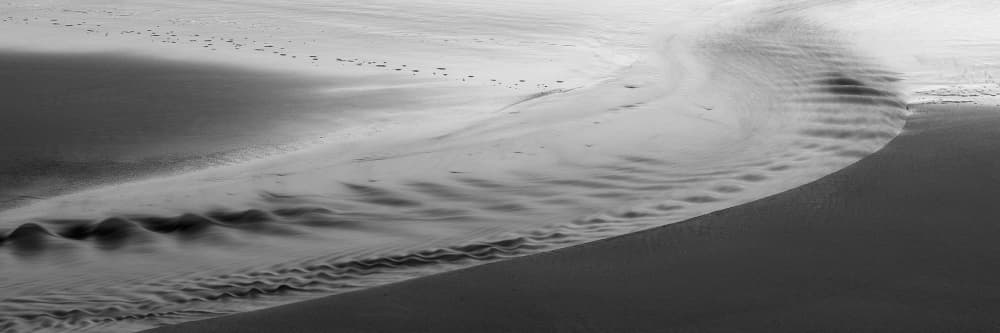 Serene Beach Textures by Bodo Balzer — canvas wall art