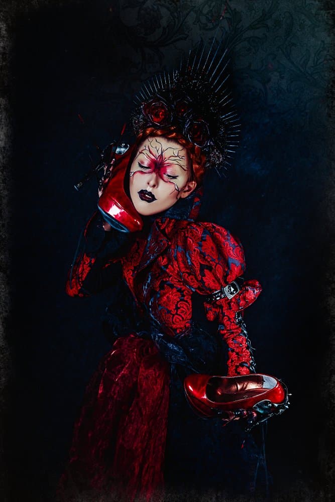 Gothic Red Queen by Ruslan Bolgov — canvas wall art