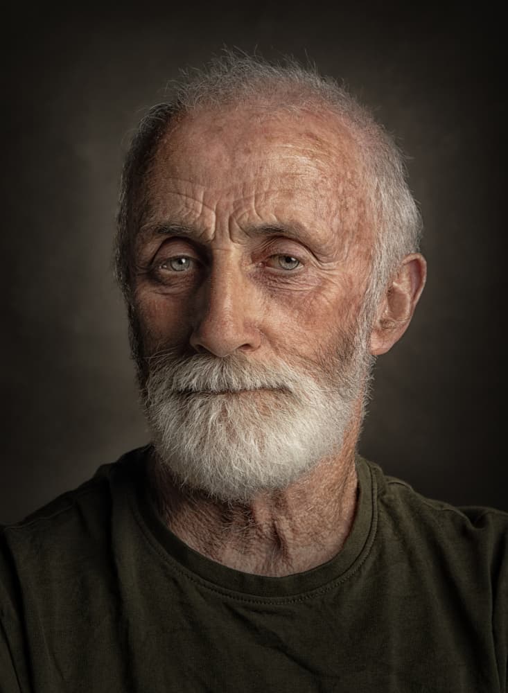 Wise Old Man by Jonathan Power — canvas wall art