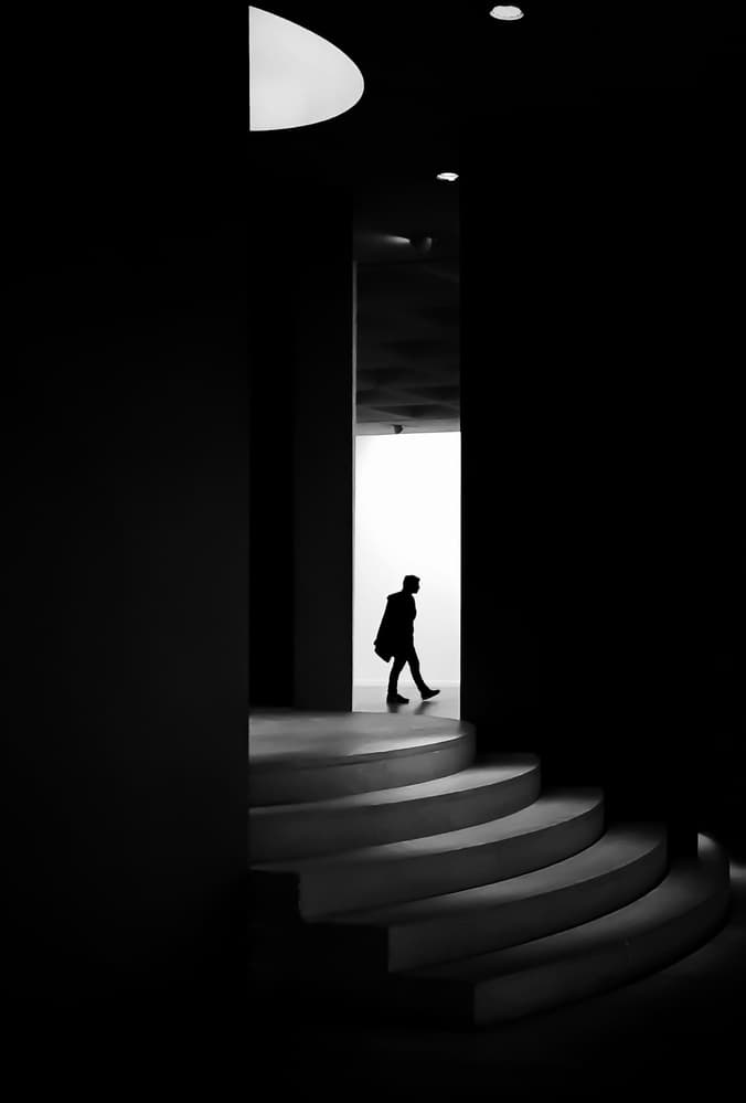 Steps Towards Light by IB Ross Rossi — canvas wall art