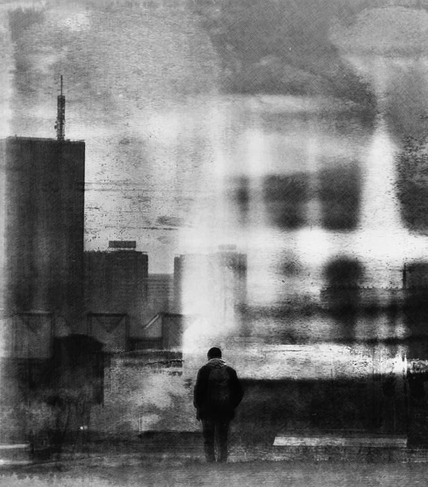 Solitary Urban Horizon by Dalibor Davidovic — canvas wall art