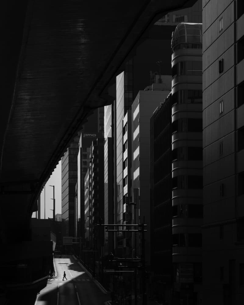Dramatic Urban Light by Yasuhiro Takachi — canvas wall art