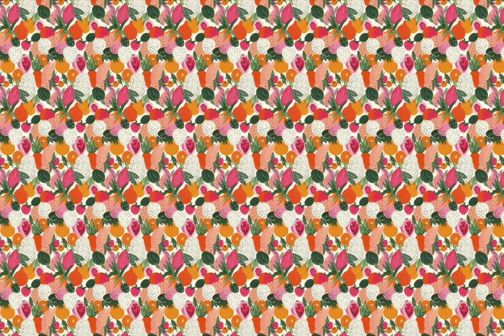 Vibrant Harvest by Treechild — canvas wall art