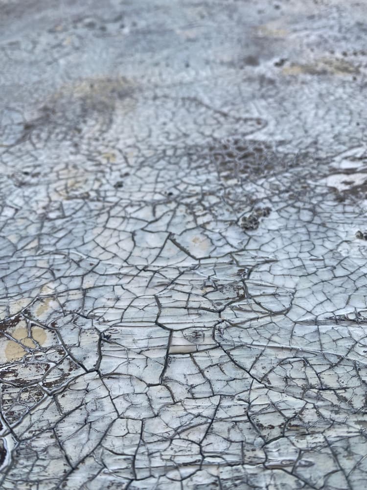 Cracked Earth Pattern by Gabriela Aleksandra Szuba — canvas wall art