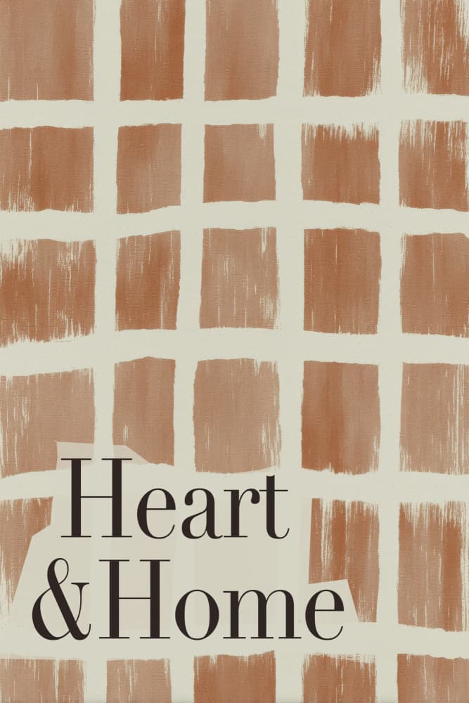 Heartandhome by Treechild — canvas wall art