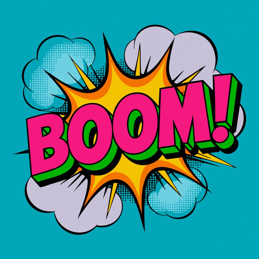 Boom Pop Art Explosion