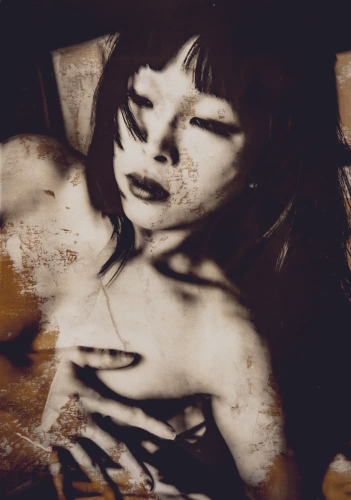 Dark Artistic Portrait by Kurosaki Sangan — canvas wall art