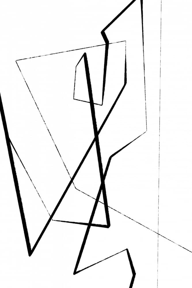 Linear Dynamics by Treechild — canvas wall art