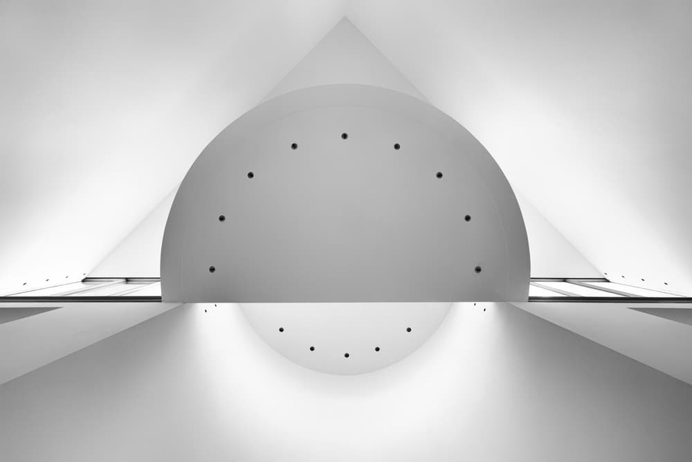 Abstract Curves and Reflection by Jeroen van de Wiel — canvas wall art